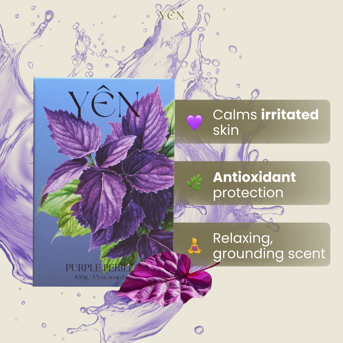 Anti-Redness Purple Perilla Bar