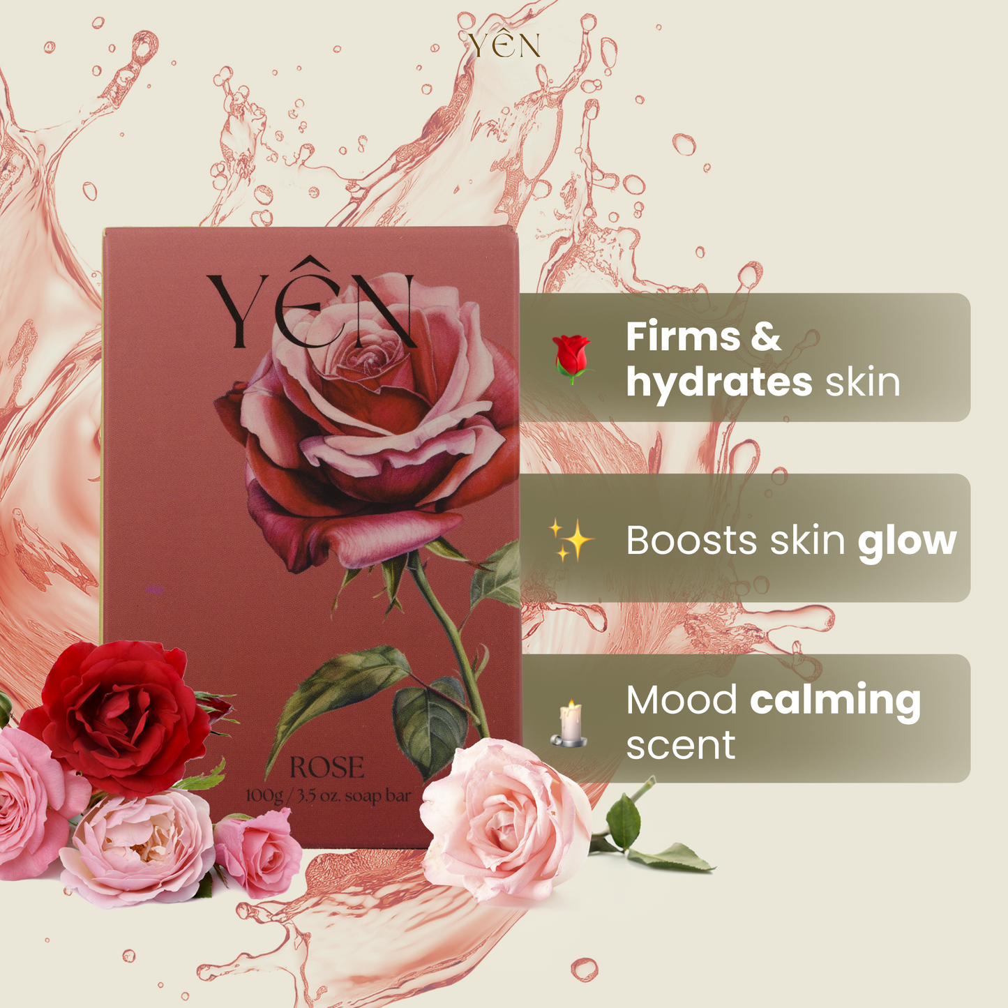 Skin Firming Rose Bar