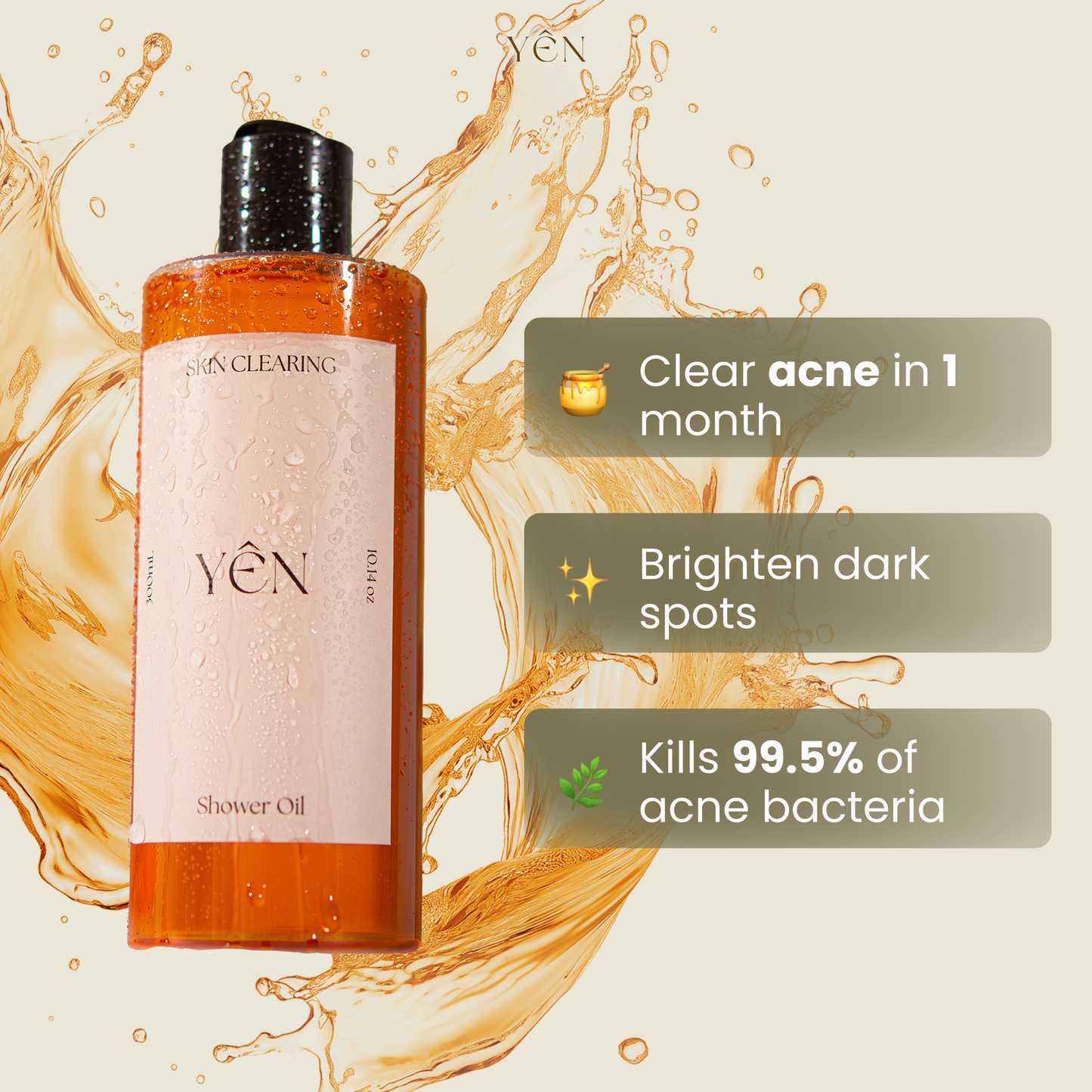 Skin Clearing Shower Oil