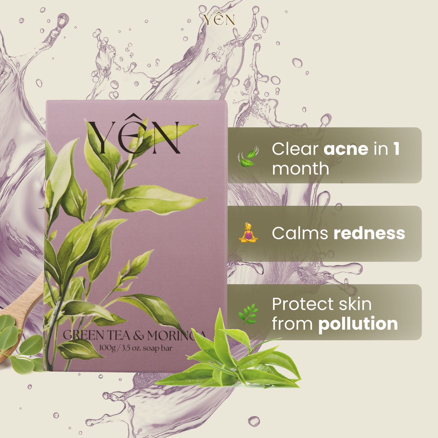 Calming Green Tea Bar