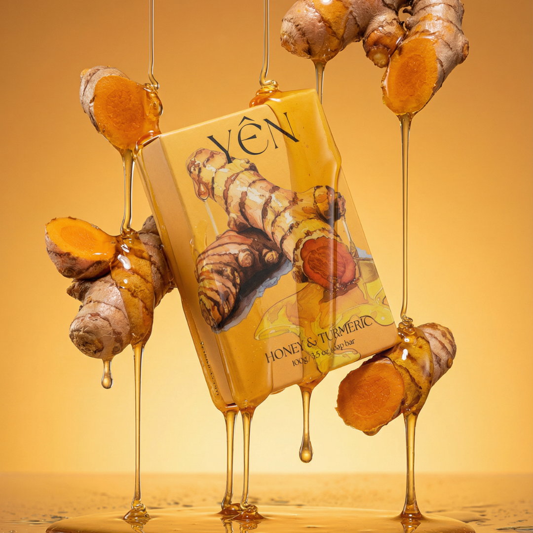 Skin Clearing Honey & Turmeric Bar