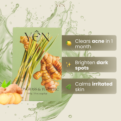 Dark Spot Fader Lemongrass & Turmeric Bar