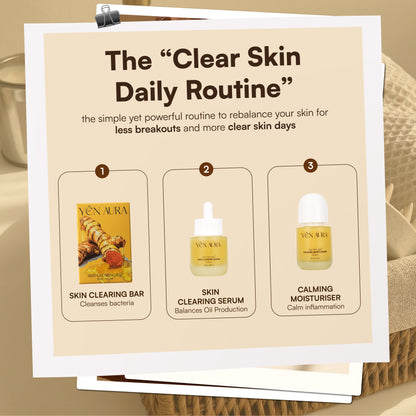 Clear Skin Daily Routine