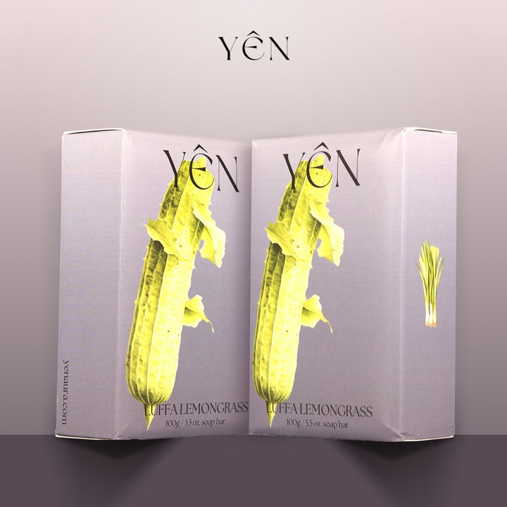 Body Exfoliating Luffa (Lemongrass) Bar