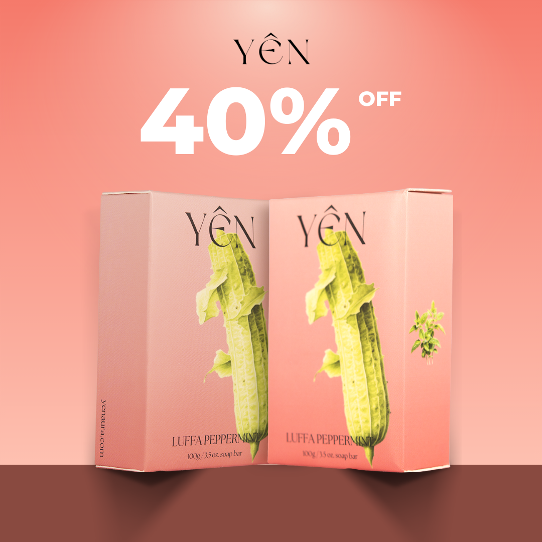 Body Exfoliating Luffa (Peppermint) Bar
