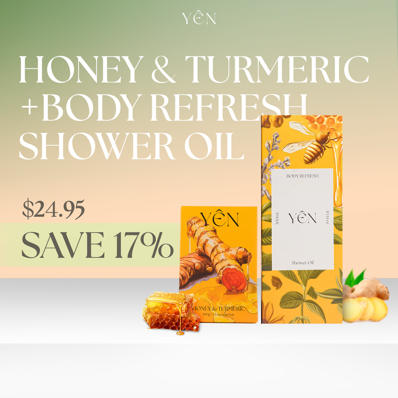 Honey & Turmeric + Body Refresh Shower Oil
