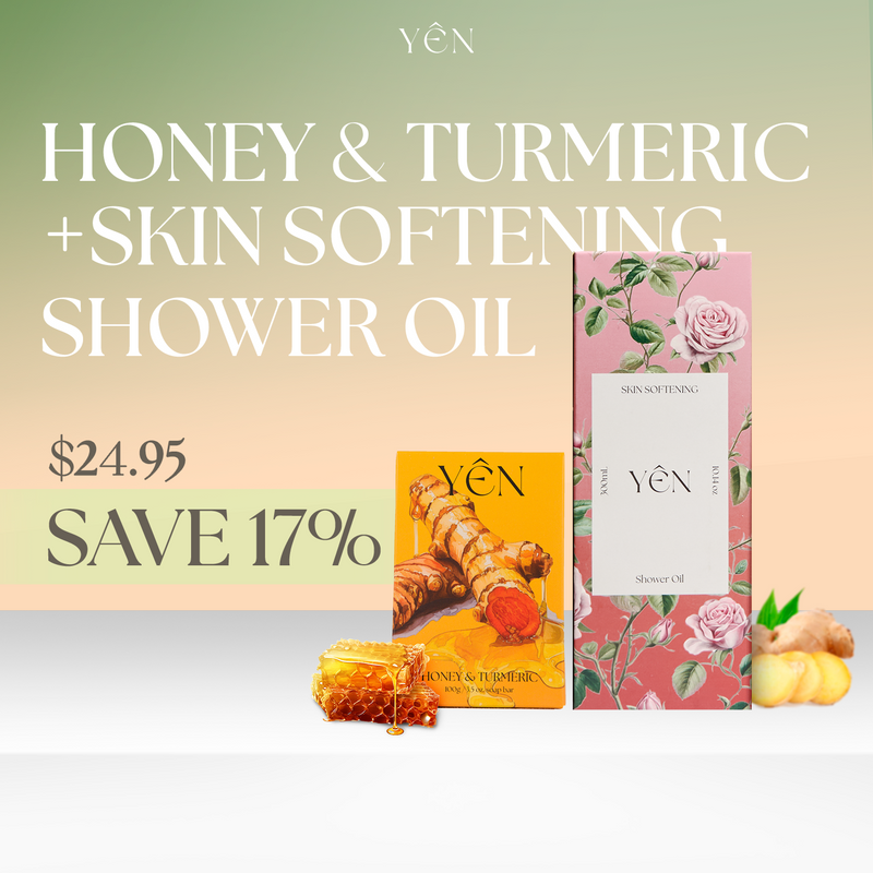 Honey & Turmeric + Skin Softening Shower Oil