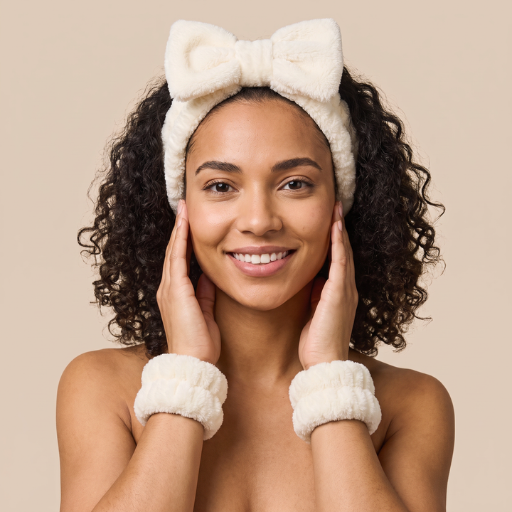 Face-Washing Wrist & Headband Set